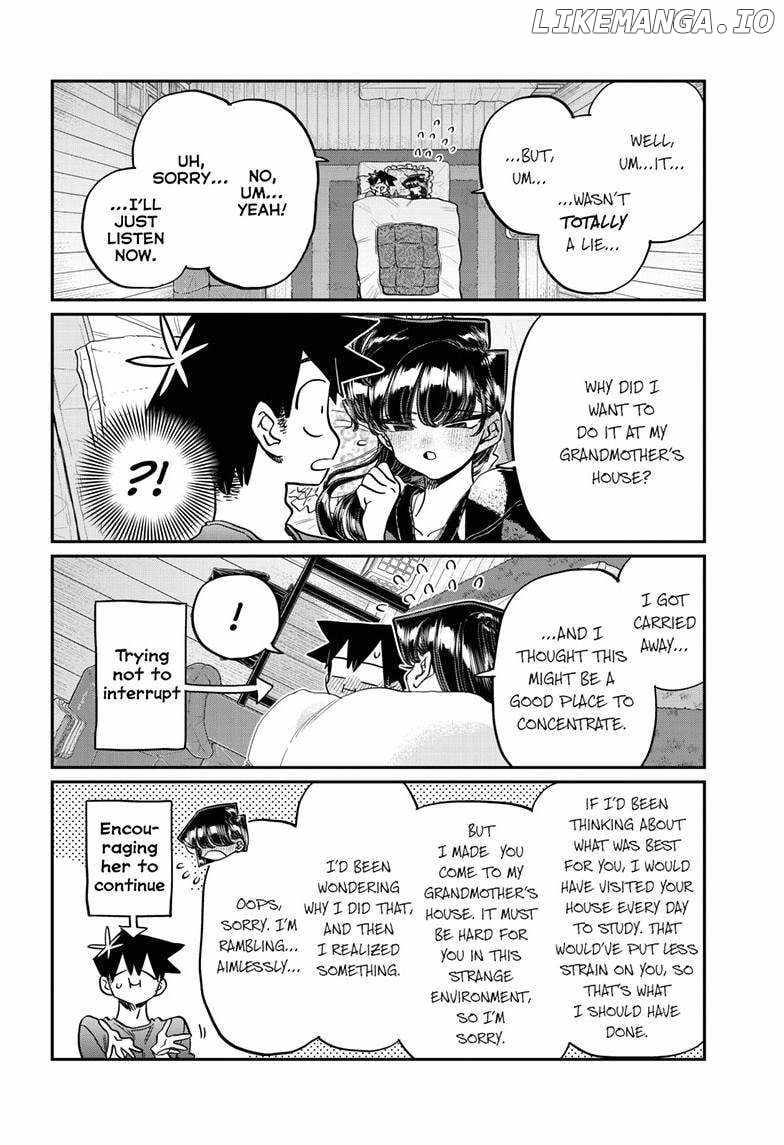 Komi-san wa Komyushou Desu Chapter 482 5